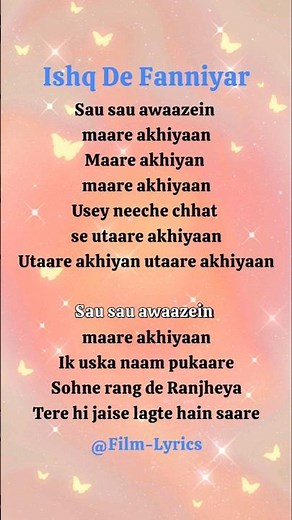 Ishq De Fanniyar Lyrics