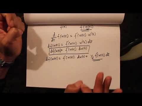 212(a) - Ito's Formula for Brownian Motion