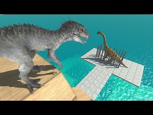 Only Indominus Rex found the Brachiosaurus Dinosaur