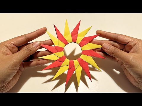 How to Make an Easy Christmas Star with Paper | DIY Christmas Craft Tutorial