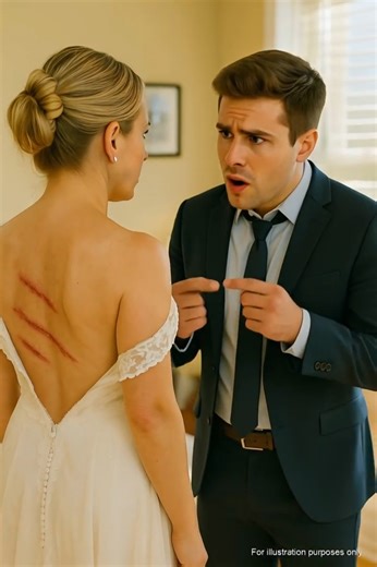 On the night of our wedding, as I was taking off her dress, what I saw shook me… Three scars, clear and dark, stretched from her shoulder blade down to her waist. 😱 The wedding. A moment we had been waiting for for a long time, surrounded by our loved ones, filled with laughter, dancing, and congratulations. When the celebration ended and the door to our room closed behind us, I believed that the most beautiful chapter of our story was finally beginning. She stood in front of me, still wearing 