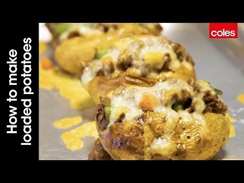This is how to make loaded potatoes