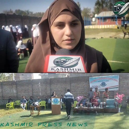 #Farewell #ceremony for class 12th students held at Hss kakapora KASHMIR PRESS NEWS.(MEDIA) 👉Today on 25/10/2025, staff members and students bid farewell to the outgoing students of class 12th (batch of 2025) with great enthusiasm. The event was marked with the emotions, celebrations and warm memories shared between the students and staff. #justice BDO kakapora Mrs. #Binat- ul-Showkat graced the occasion by her presence and served as chief guest. Speaking on this occasion,worthy principal Mr. M