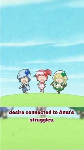 Amulet Heart has a secret meaning #shugochara #magicalgirl #transformation