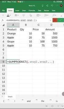 Excel Formula Tricks in Tamil #excel