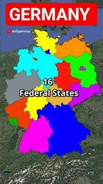 Every State of Germany Explained in 150 seconds!