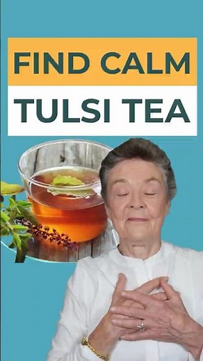 Tulsi Tea Digest Better AND Reduce Stress #holybasil #health