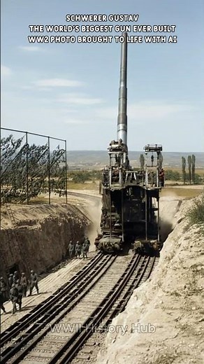 Schwerer Gustav: 800 mm Rrailway Gun The World’s Biggest Gun Ever Built