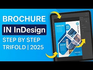 Brochure Design in Adobe InDesign | Trifold Brochure Tutorial Step by Step