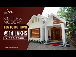 Beautiful low budget single storey home built for 14 lakh