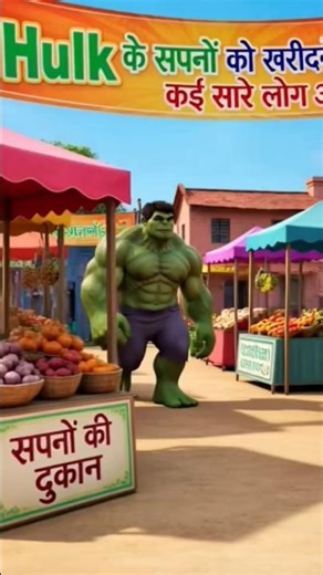 Hulk sapne wala 🤣 #hulk #aihulk #hulkai