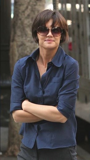 Katie Holmes Arriving at Movie Set in Downtown LA – 2008 Pictures Part 3