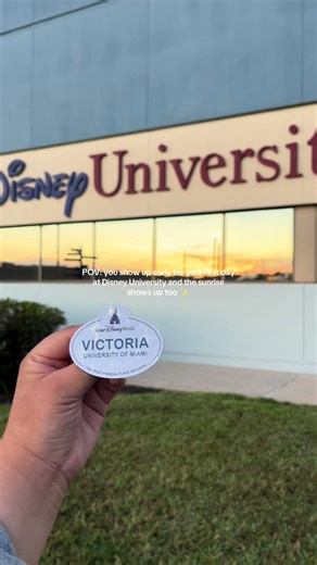First Day Magic at Disney University