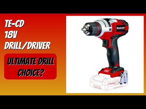 REVIEW (2025): TE-CD 18V Drill/Driver. Features