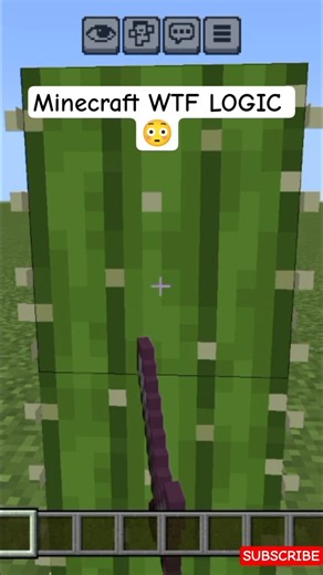 Minecraft WTF Logic You Can’t Explain 😳🔥 #minecraft #shorts #wtf #logic