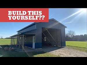 Build this POLE BARN by Yourself?? (24x48)