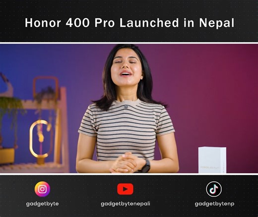 15K views · 175 reactions | Hi everyone, in this video, we have talked about the Honor 400 Pro that has launched for Rs. 88,480 (12+512GB) in Nepal. It comes with the Snapdragon 8 Gen 3 chipset, a 6.7 inch display, 6000 mAh battery and 100 watt charging support (charger inside the box). Find out more about the phone in this video! Pre-Book here: https://bit.ly/4l5Hqn5 | Gadgetbyte | Facebook