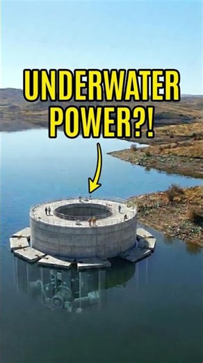 Underwater Power?! This Floating Dam Generates Hidden Energy! 😳⚡🌊