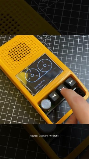 An #esp32 based Retro Audio Player by @Max-Kern