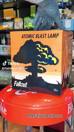 Unique Atomic Blast Lamp from Bethesda Gear Store