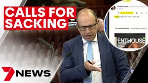 A serious problem has developed for the NSW Liberal party as they head into next month's state election. Another senior figure is out. Peter Poulos has been disendorsed and suspended following pressure from women inside the party room following a Penthouse photo scandal. The upper house MP leaked intimate Penthouse modelling photos of Hawkesbury MP Robyn Preston to fellow party members about five years ago, when the pair were locked in a bitter preselection battle. The photos, which were taken i