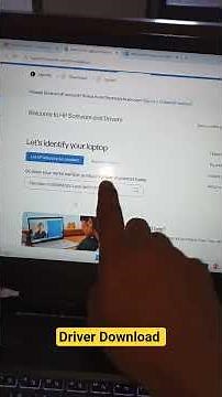 Driver download in HP laptop #shorts #hpdriver #computer