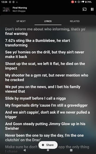 Final warning#nlechoppa#gravedigger