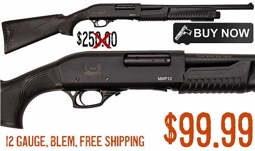 Emperor Firearms MXP12 12-Gauge Shotgun BLEM $99.99 FREE S&H