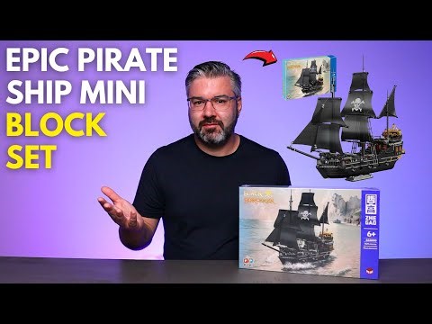 Epic Pirate Ship Mini Block Set!