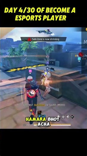 day 4 of become a eSports player 🔥🙌#shortsfeed #shorts #paidscrims #freefireindiatournament