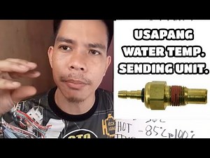 WATER TEMP SENDING UNIT.