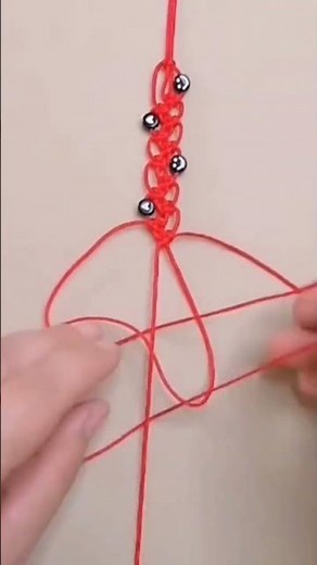 TUTORIAL 👆 Pulsera de Hilo tejida en macramé