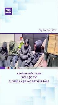 Close-up view of the XOI LAC TV system being raided and caught red-handed by the police | VTC One
