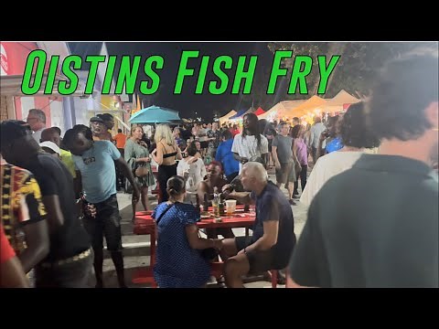 Oistins Fish Fry Barbados 4K Friday Night Walk Through walking tour part 1 ✨🇧🇧✨ 2023