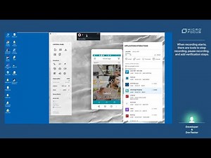Recording and Replaying a Test on a Mobile Device with UFT Developer and UFT Mobile
