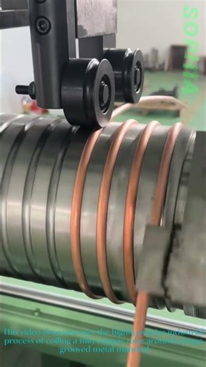 Precision Copper Tube Coiling Process in Industrial Manufacturing