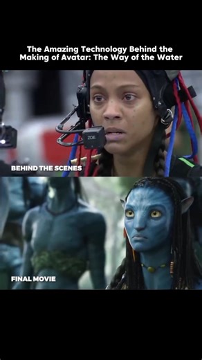 fexdun on Instagram: "Avatar: The Way of Water used advanced facial and body performance capture that made the Na’vi look real. Actors wore head rigs with small cameras that recorded every tiny expression, including eye movement and subtle emotion. They also wore suits with markers so cameras could track all their body movements. The biggest achievement was underwater performance capture. The team created new camera systems that could track actors underwater without losing accuracy. This allowed
