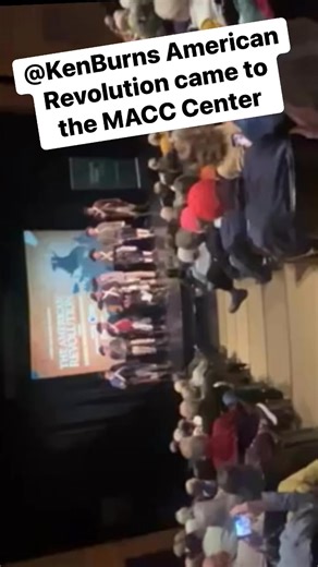@kenburns’ American Revolution came to the MACC this week. Watch it in Vermont Public | Monument Arts & Cultural Center of Bennington | Facebook