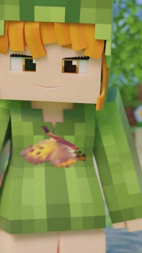 Minecraft Creeper Girl Kiss Animation