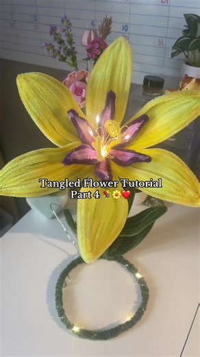 Tangled Flower Tutorial: Part 4 Guide