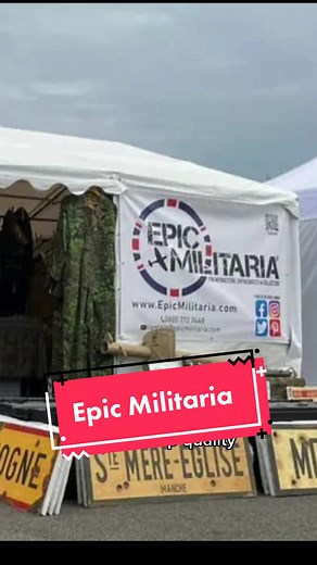 Epic Militaria #epicmilitaria #history #militaria #trader #lhukfest #livinghistory #reenactment