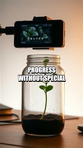 Seed Lab in a Jar A Quiet Home Plant Experiment