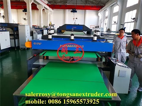 plastic corrugated box manufacturing process machine from recycled PP make low cost corrugated box