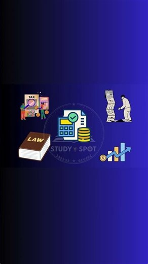 WELCOME TO CA STUDY SPOT! Short • Simple • Exam-Focused Notes for CA StudentsSubscribe & study smart