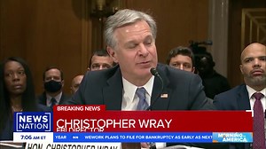 4.8K views · 73 reactions | The FBI director is warning the Israel-Hamas war could motivate terrorists around the world. MORE: https://trib.al/jgNsgLY | NewsNation | Facebook