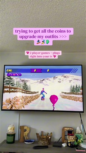 Playing my girly games just makes sense 💖💜 #tiktokshopcreatorpicks #barbie #nostalgia #retrogamer #gamergirl