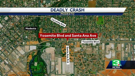 Modesto police investigate after crash kills pedestrian