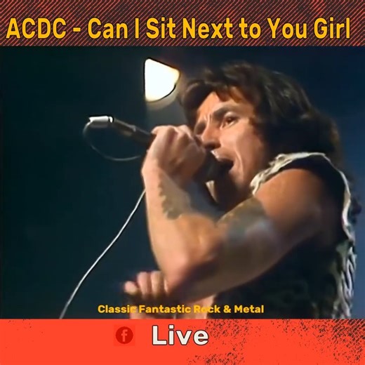 195K views · 7.1K reactions | AC/DC Can I Sit Next to You Girl | Classic Fantastic Rock and Metal | Facebook
