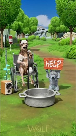 From Beggar Wolf to OP Beast! 🐺💰 Epic Wolf Game Story & Boss Fight!