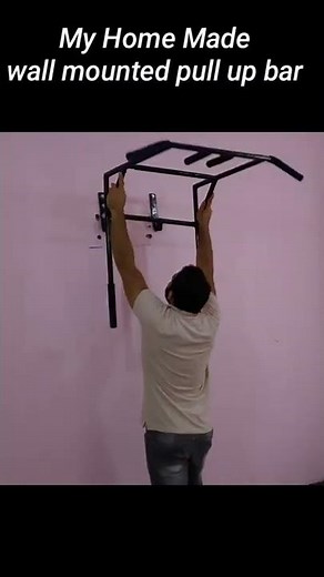My Home Made pull up bar